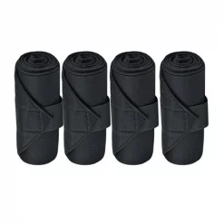Jacks 2099-BK 16 ft. Standing Wraps for Horse; Black