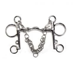 Jacks 1713 Quarter Moon Pelham Bit