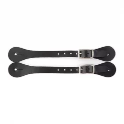 Jacks 10765-MEN Black Spur Straps - Mens
