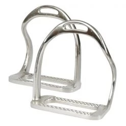 Jacks 824-4-1-2 Stainless Steel Safety Stirrups - 4.50 in.