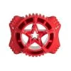 Hero USA 3792-RE-M Star Ball; Red - Medium - 3.5 in.