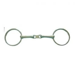 Jacks 20115-5-3-4 French Loose Ring Snaffle Bit - 5.75 in.