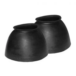 Jacks 2125-BK-L Bell Boots Smooth No Cloth Hook & Eye; Black - Large