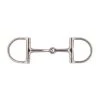Jacks 25544-4-3-4 Jointed Mouth Dee Ring Snaffle Bit - 4.75 in.