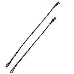 Jacks 461-XL Popper Snapper for Whip; Black & White - 12 in.