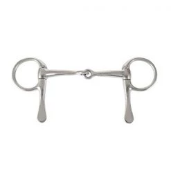 Jacks 5115-3 3 in. Mini Stainless Steel Half Cheek Snaffle Bit