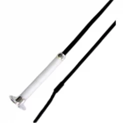 Jacks 1541-42 42 in. Dressage Whip - Black