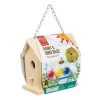 Toysmith 29515 6.5 in. Beetle & Bee Garden Paint A Bird Base