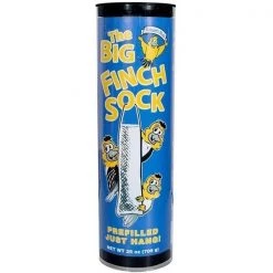 Chuck-A-Nut Chuckanut 308 25 oz Nyjer Filled Finch Sock Tube Feeders Attracting Birds