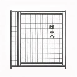 Lucky Dog CL 28441 4 x 4 ft. Black Welded Wire Gate