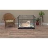 Lucky Dog ZW 51542 42 in. Sliding Double Door Dog Crate - Large