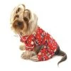 Klippo Pet KBD075LZ Winter Teddy Bear Flannel Pajamas - Large