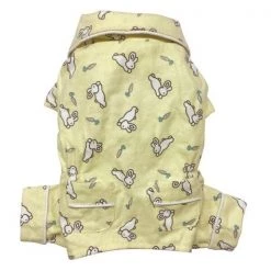 Klippo Pet KBD081SZ Puppy Hopping Bunny Flannel Pajamas - Small