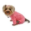 Klippo KBD090-L Blush of Love Fleece Turtleneck Pajamas - Large