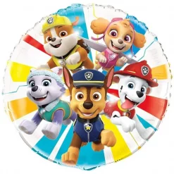 Iloveu 18 in. Paw Patrol Round Foil Balloon