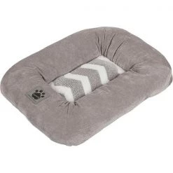 Precision Pet Petmate Hip As A Zig Zag Gry/Wht 17.5X11.5 Low Bump Mat F3F3 - Gray/White
