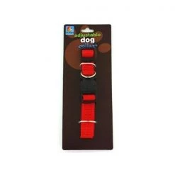 Kole Imports DI048-96 Adjustable Nylon Dog Collar - Pack of 96