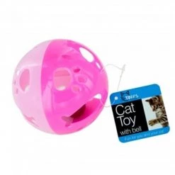 Bulk Buys DI546-96 Cat Ball Toy with Bell; Large - 96 Piece -Pack of 96