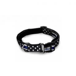 Thin Blue Line TBL-AM-CR-MD Stars & Stripes Collar for Dog