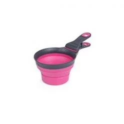 Dexas D7Q-PW66043223 Food Scoop Pet Dish - Pink