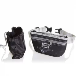 Doog USA TP03B Treat Pouch - Pet Dish; Black - Large
