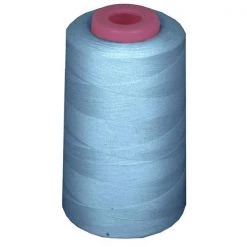 LA Linen ThreadLgtBlueA468 6000 Yards 100 Percent Polyester Cone Serger Thread; Light Blue - A468