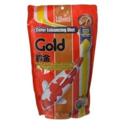 Hikari 2242 17 oz Gold Color Enhancing Koi Food; Mini Pellet