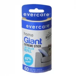 Evercare 617601 Giant Lint Roller Refill; 60 Count