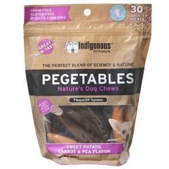 Indigenous Pet Products PGB10028 18 oz Pegetables Natures Dog Chew - Small
