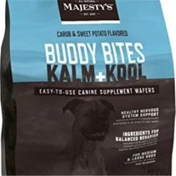 Majestys MBBKK56 Buddy Bites Kalm & Kool; Grain-Free Formula Carob & Sweet Potato - 56 count