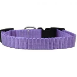Petpal Plain Nylon Cat Safety Collar; Lavender