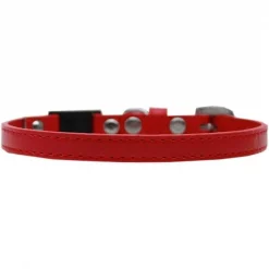 Petpal Plain Breakaway Cat Collar; Red - Size 10