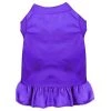 Mirage Pet 59-00 LGPR Plain Pet Dress; Purple - Large