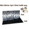 Mirage Pet 500-061 BB White Siberian Tiger Big Baby Blanket