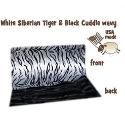 Mirage Pet 500-061 BB White Siberian Tiger Big Baby Blanket
