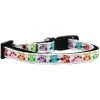 Petpal Bright Owls Nylon Ribbon Dog Collar - Small