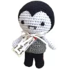 Petpal Knit Knacks Dracula Organic Cotton Small Dog Toy