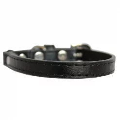 Mirage Pet 625-5 BK14 Premium Plain Cat Safety Collar; Black - Size 14