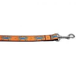 Mirage Pet 125-188 3806 Blue Crabs Nylon Dog Leash; 0.38 in. x 6 ft.