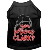 Mirage Pet 51-425 BKLG You Serious Clark Screen Print Dog Shirt; Black - Large