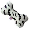 Mirage Pet 1352-SFTYBN6 Purple Bats 6 in. Stuffing Free Bone Dog Toy