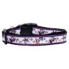 Mirage Pet 125-066 SM Mardi Gras Nylon Dog Collar; Small