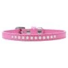 Petpal Pearl Puppy Collar; Bright Pink - Size 16