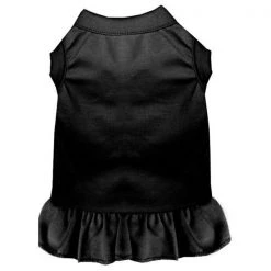 Mirage Pet 59-00 LGBK Plain Pet Dress; Black - Large
