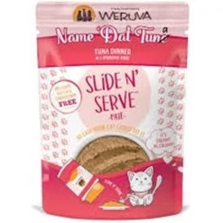 Weruva 813778018944 2.8 oz Cat Slide & Serve Name Dat Tuna Food