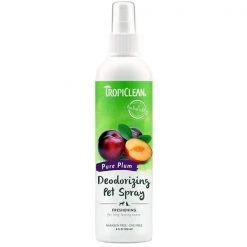 Tropiclean 645095869127 8 oz Dog Deodorizing Spray Plum