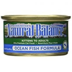 Natural Balance Pet Foods 723633002585 3 oz Ocean Fish Formula Canned Cat Food - Case of 24