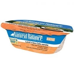 Natural Balance Pet Foods 723633533041 2.5 oz Natural Balance Delectable Delights OFishally Scampi Cat Stew Tub - Case of 12