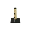 CAT CRAFT COM15SGCHFL 15 in. Sea Grass Scratching Post; Charcoal