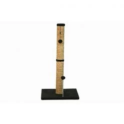 CAT CRAFT COM30SGCHFL 30 in. Sea Grass Scratching Post; Charcoal